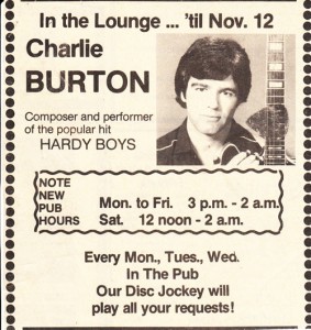 Vintage Charlie Burton Convert Ad